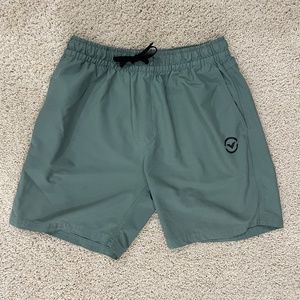 Virus Athletic Shorts - Green